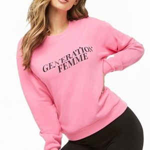 'Generation Femme' Pullover